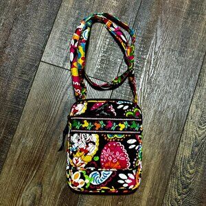 Vera Bradley Disney Parks MIDNIGHT WITH MICKEY pattern crossbody bag